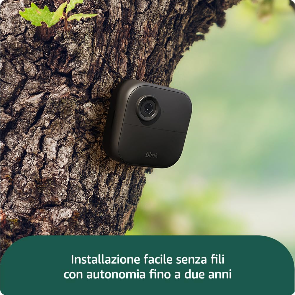 Blink Outdoor 4 - Videocamera di Sicurezza Smart HD Wireless - immagine 3