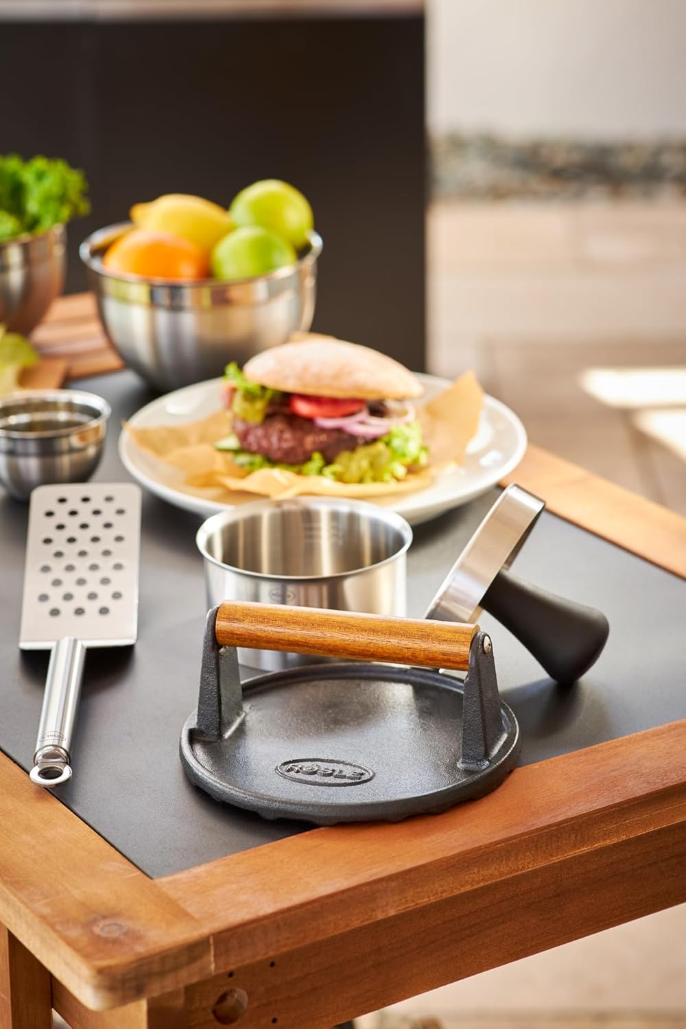 Rösle PRO Pressa per Hamburger 11cm - immagine 4