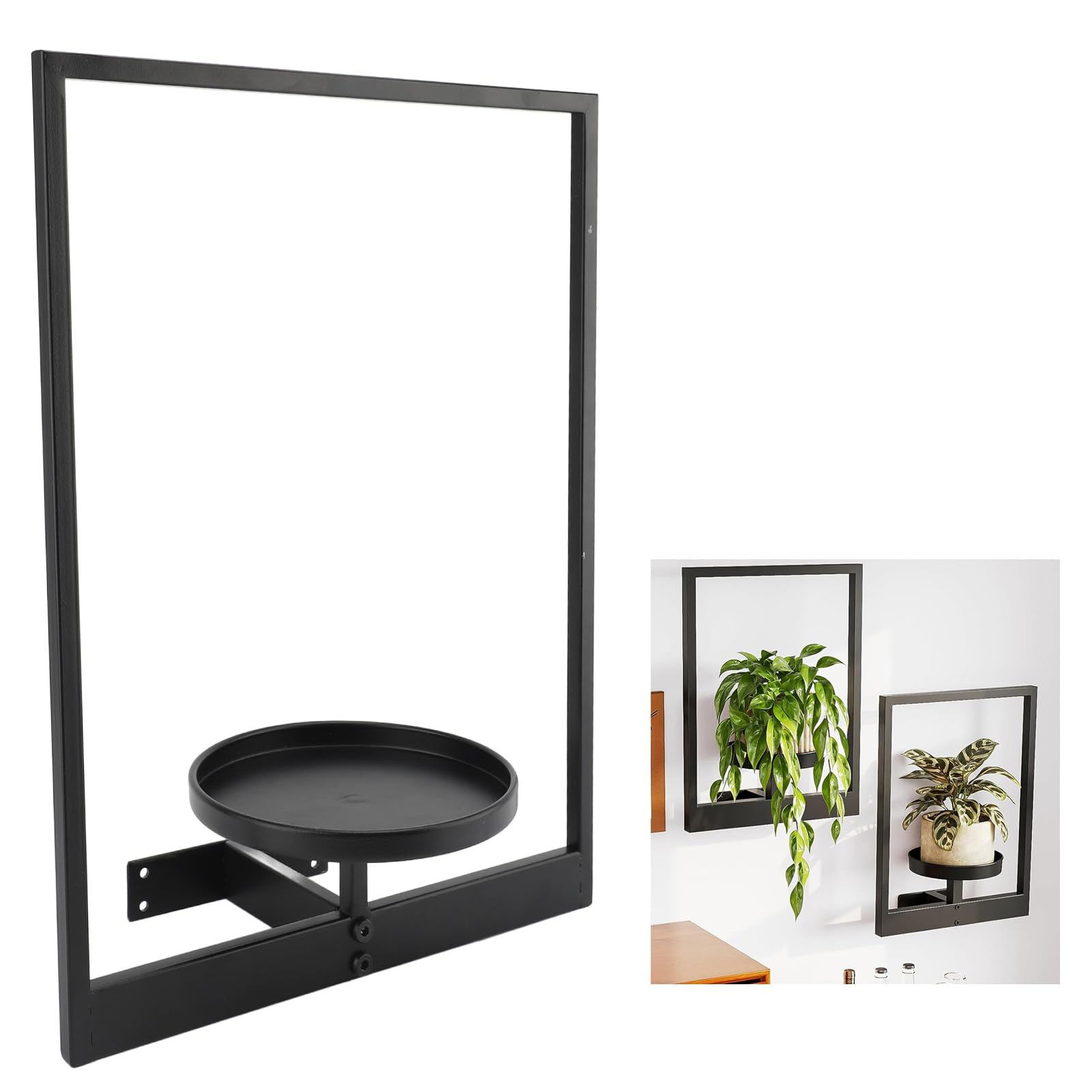 Cornice da Parete in Metallo per Piante