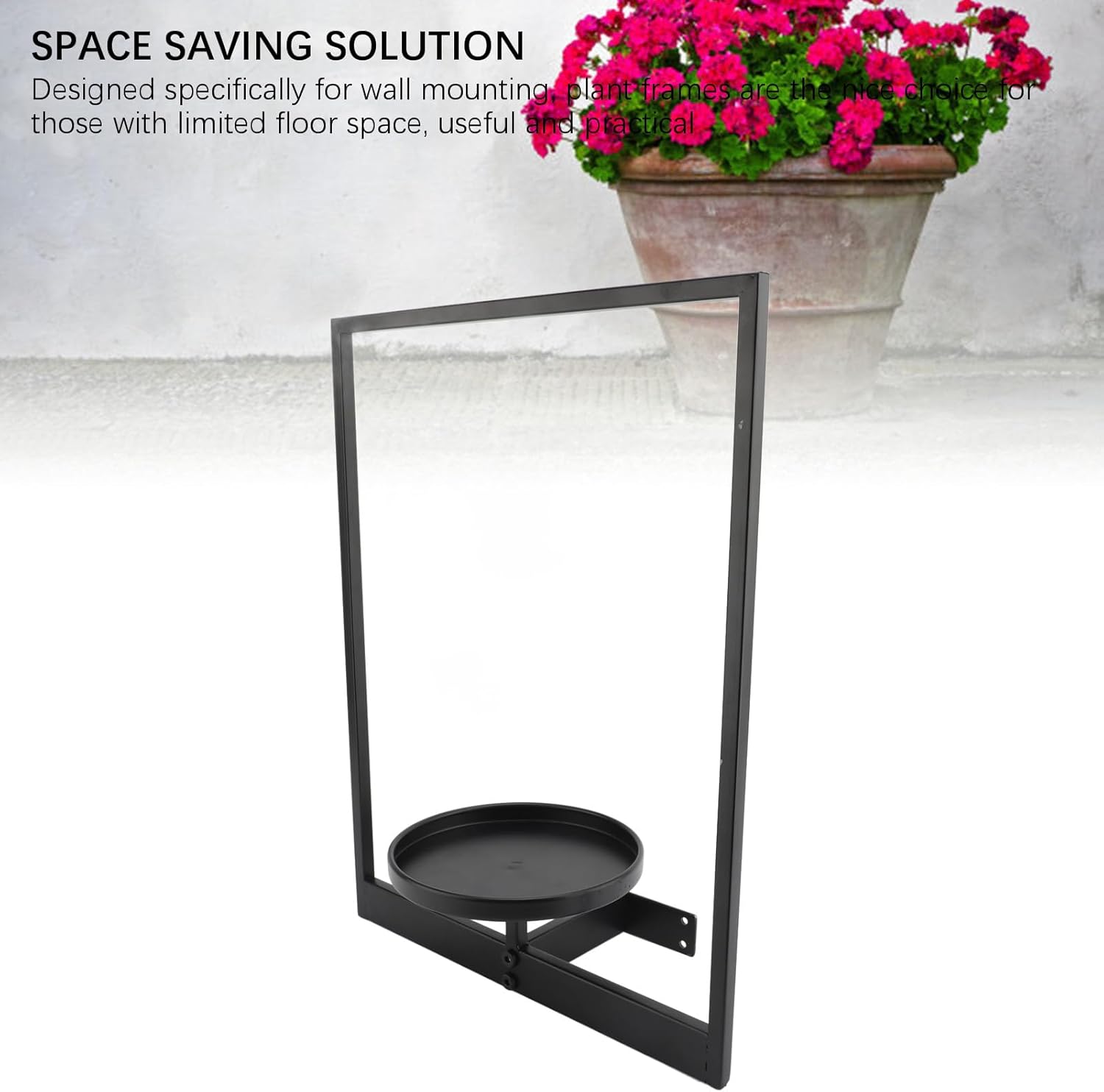 Cornice da Parete in Metallo per Piante - immagine 2