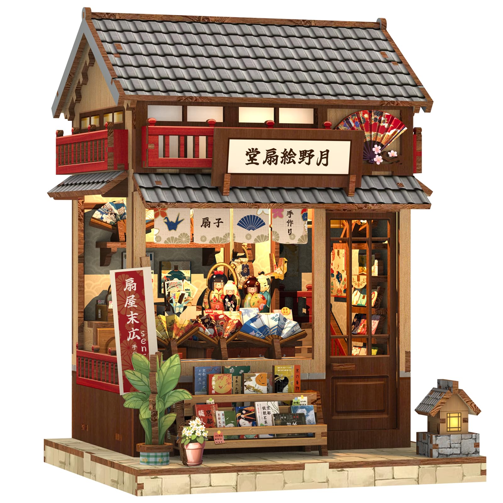 CUTEBEE Book Nook Kit per Adulti - Negozio Giapponese