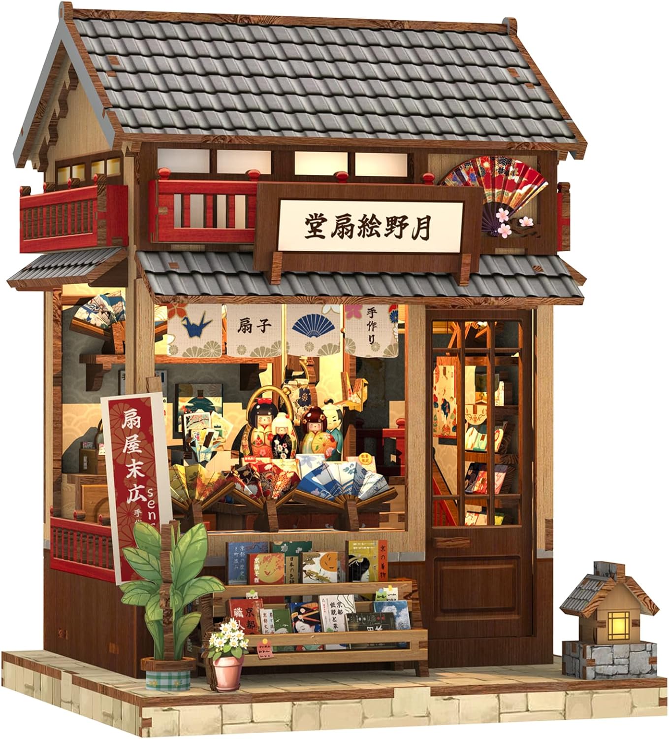 CUTEBEE Book Nook Kit per Adulti - Negozio Giapponese - immagine 1