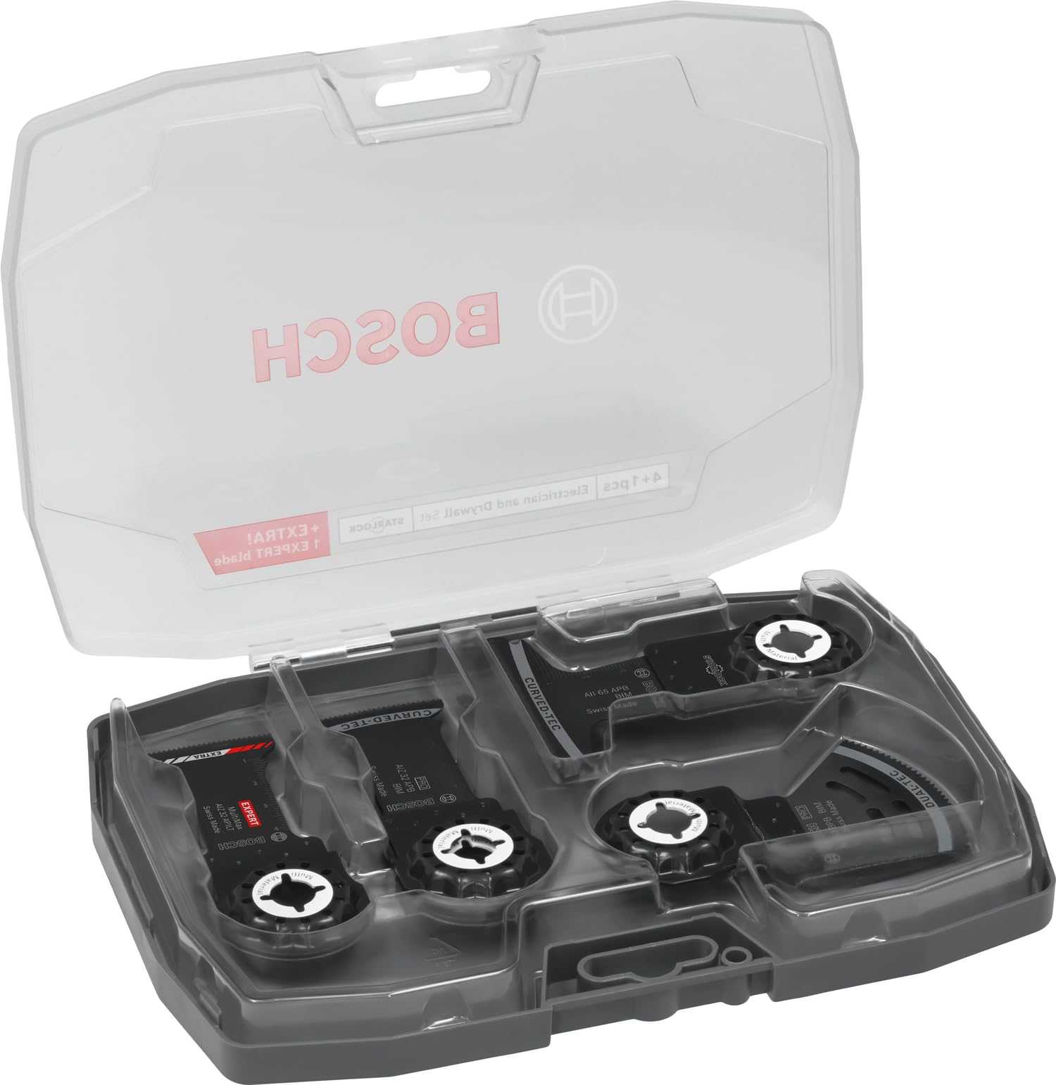 Bosch 5x Set Lame Professionali per Elettricisti e Cartongesso