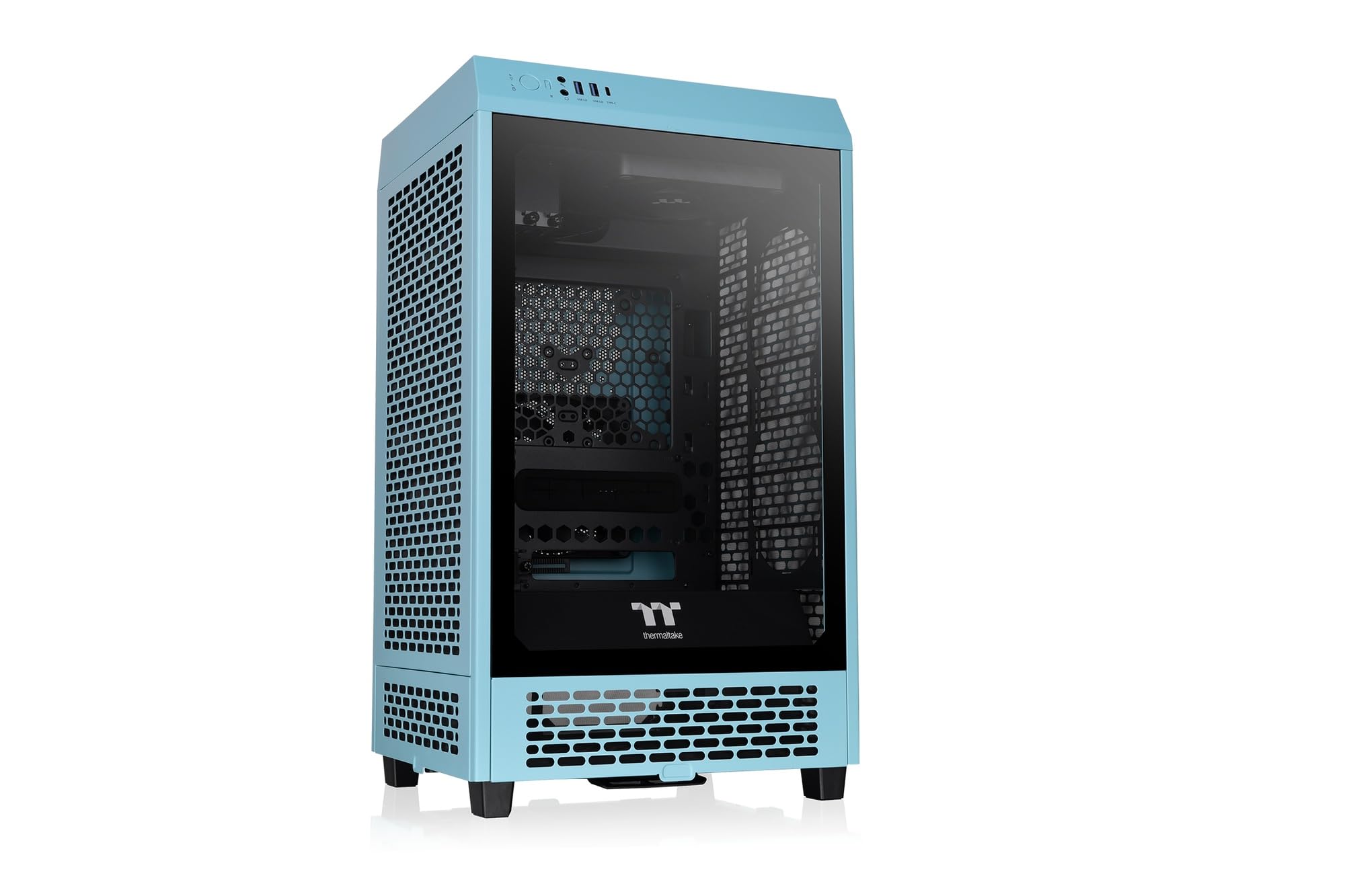 Thermaltake The Tower 200 | Mini Chassis |Mini-ITX | Turquoise