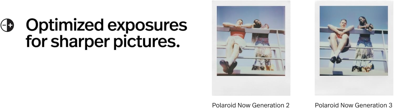 Polaroid NOW Gen3 - Fotocamera Istantanea + Pellicola, Nero - immagine 7