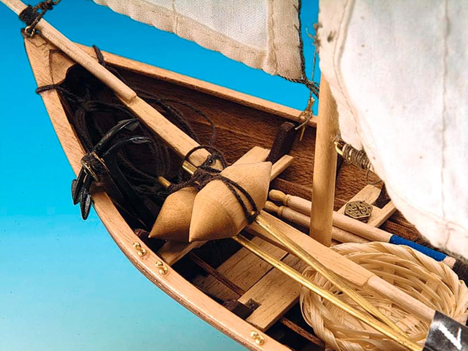 Artesanía Latina - Modellino Barca da Pesca Doris Francese - immagine 2