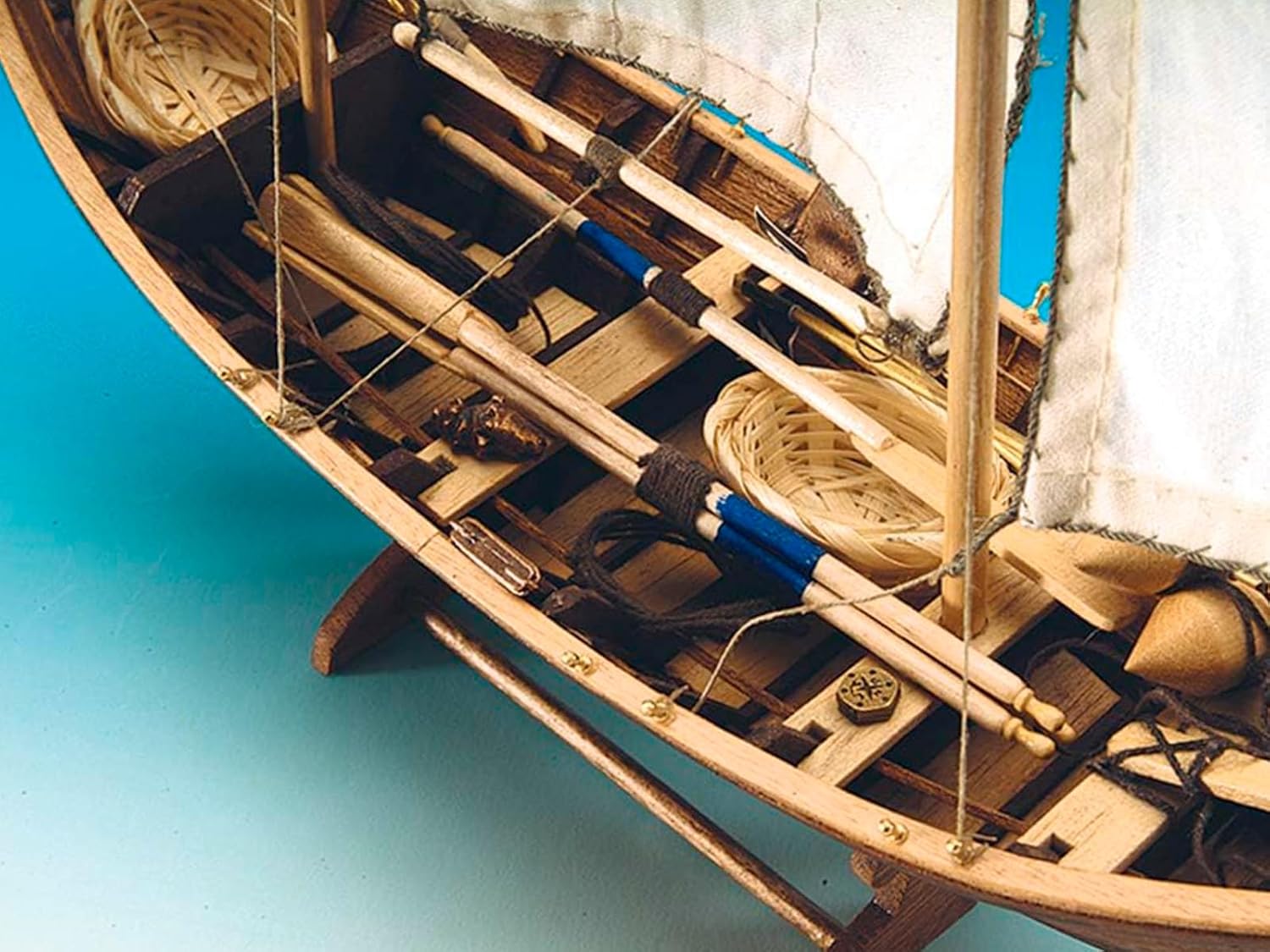 Artesanía Latina - Modellino Barca da Pesca Doris Francese - immagine 3