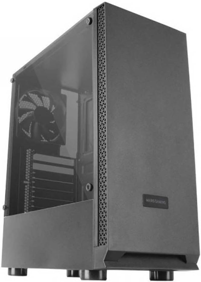 Mars Gaming MCN2 - Case PC Gaming ATX, Nero - immagine 2