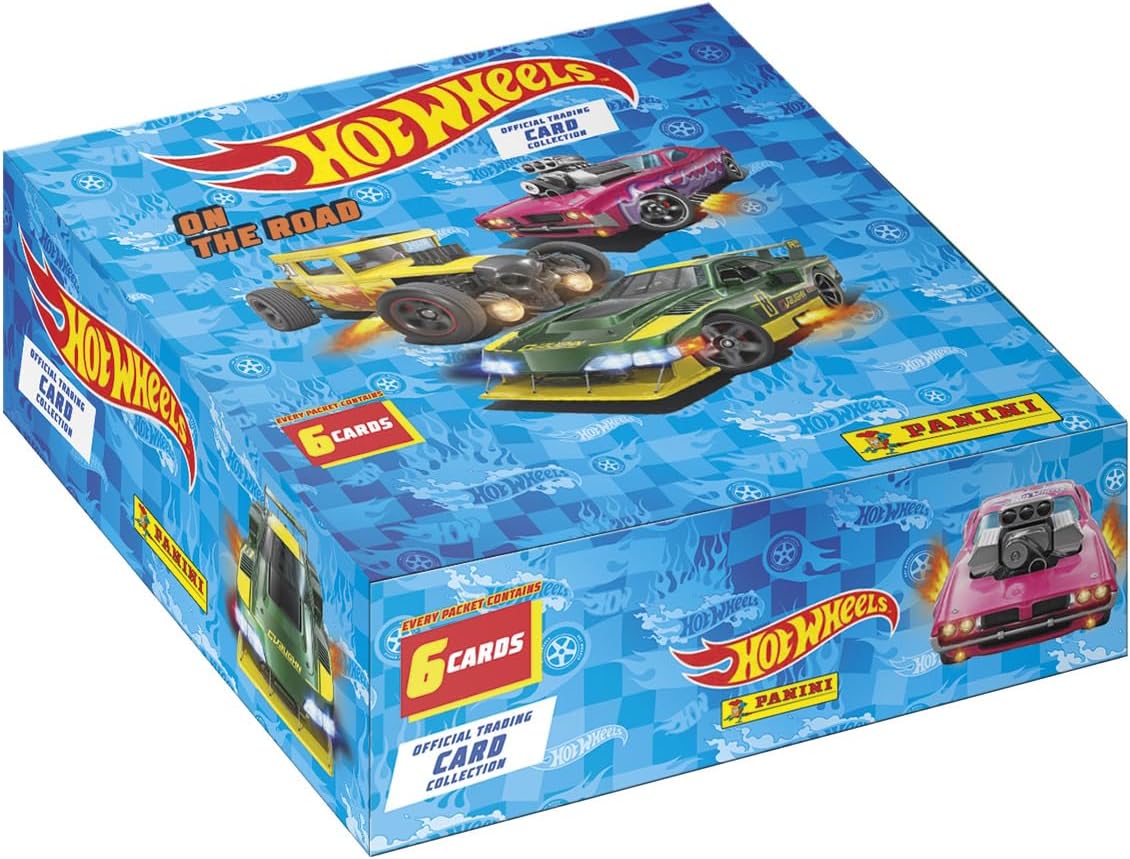 Panini HOT WHEELS TRADING CARDS - Scatola 24 Tasche - immagine 1
