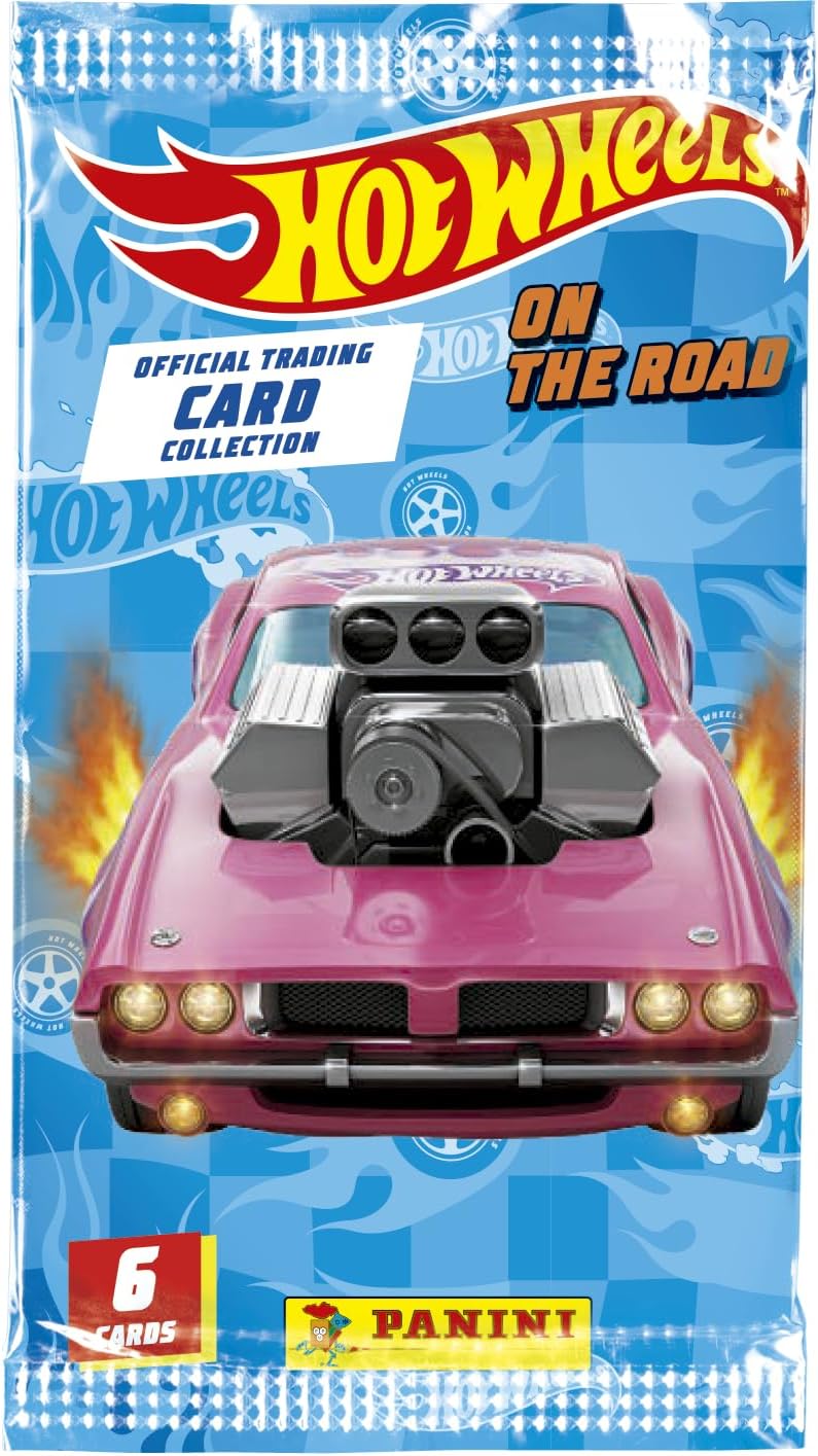 Panini HOT WHEELS TRADING CARDS - Scatola 24 Tasche - immagine 2