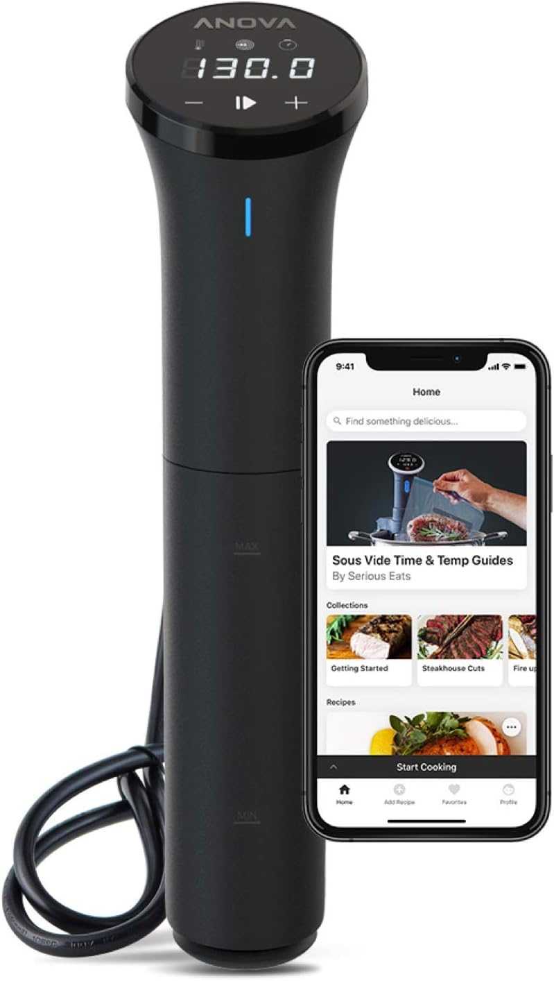 Anova Precision Cooker Nano 2.0 - WiFi, Bluetooth, Nero