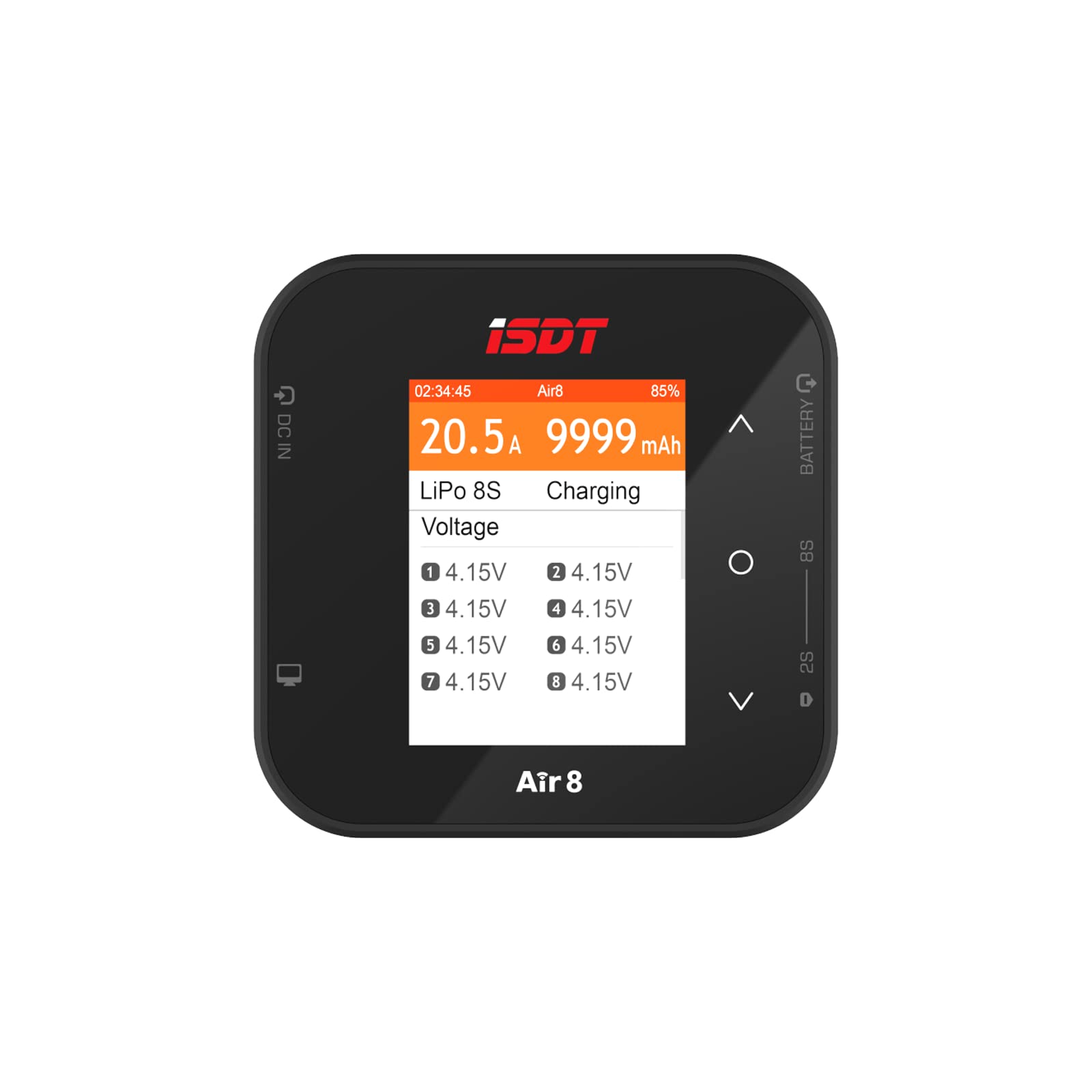 Isdt Air8 DC 500W Caricabatterie Lipo 20A 1-8S