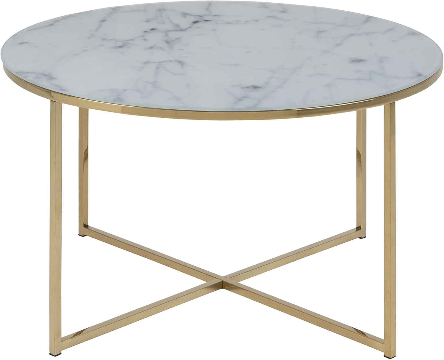  Brand - Movian Rom - Tavolo da lampada, 80 x 80 x 45 cm, bianco - immagine 4