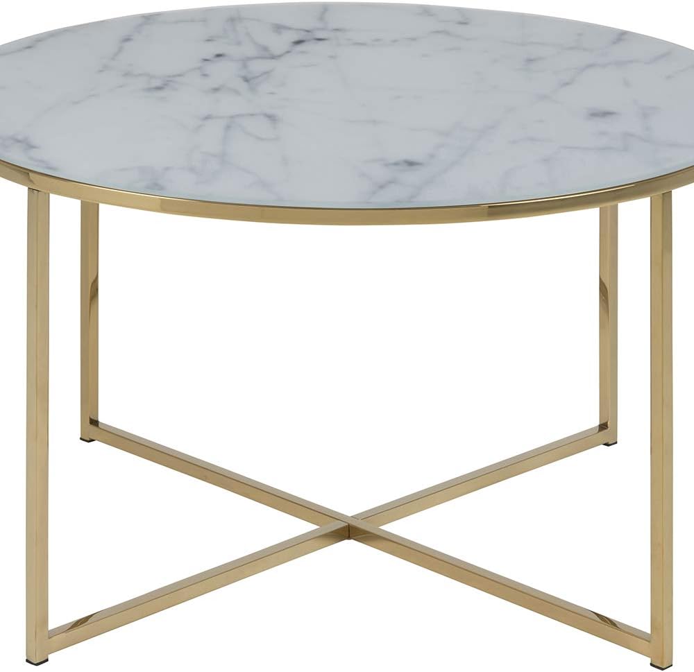  Brand - Movian Rom - Tavolo da lampada, 80 x 80 x 45 cm, bianco - immagine 5