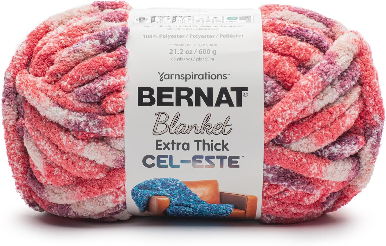 Bernat Coperta Extra Spessa Cel-Este, Rosso Giove