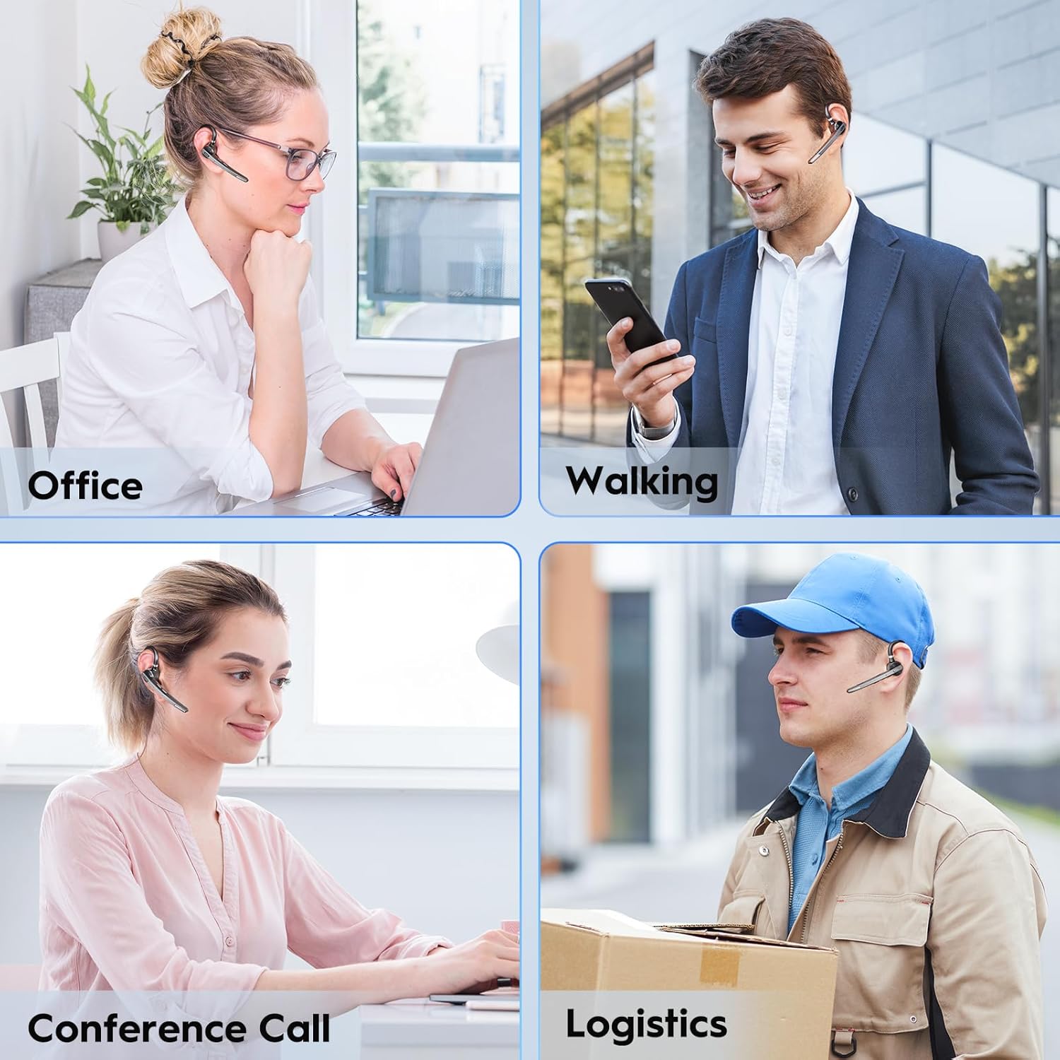 New Bee V5.1 Auricolare Bluetooth Singolo (2 pezzi) - immagine 6