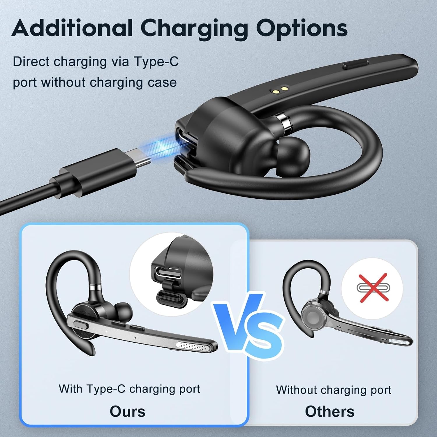 New Bee V5.1 Auricolare Bluetooth Singolo (2 pezzi) - immagine 7