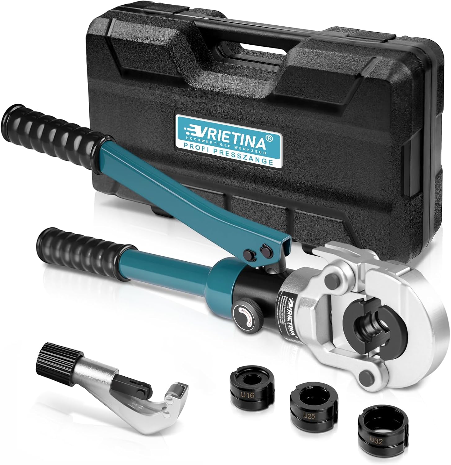 Pinza a Pressa Professionale per Tubi Rame Profilo U - immagine 1