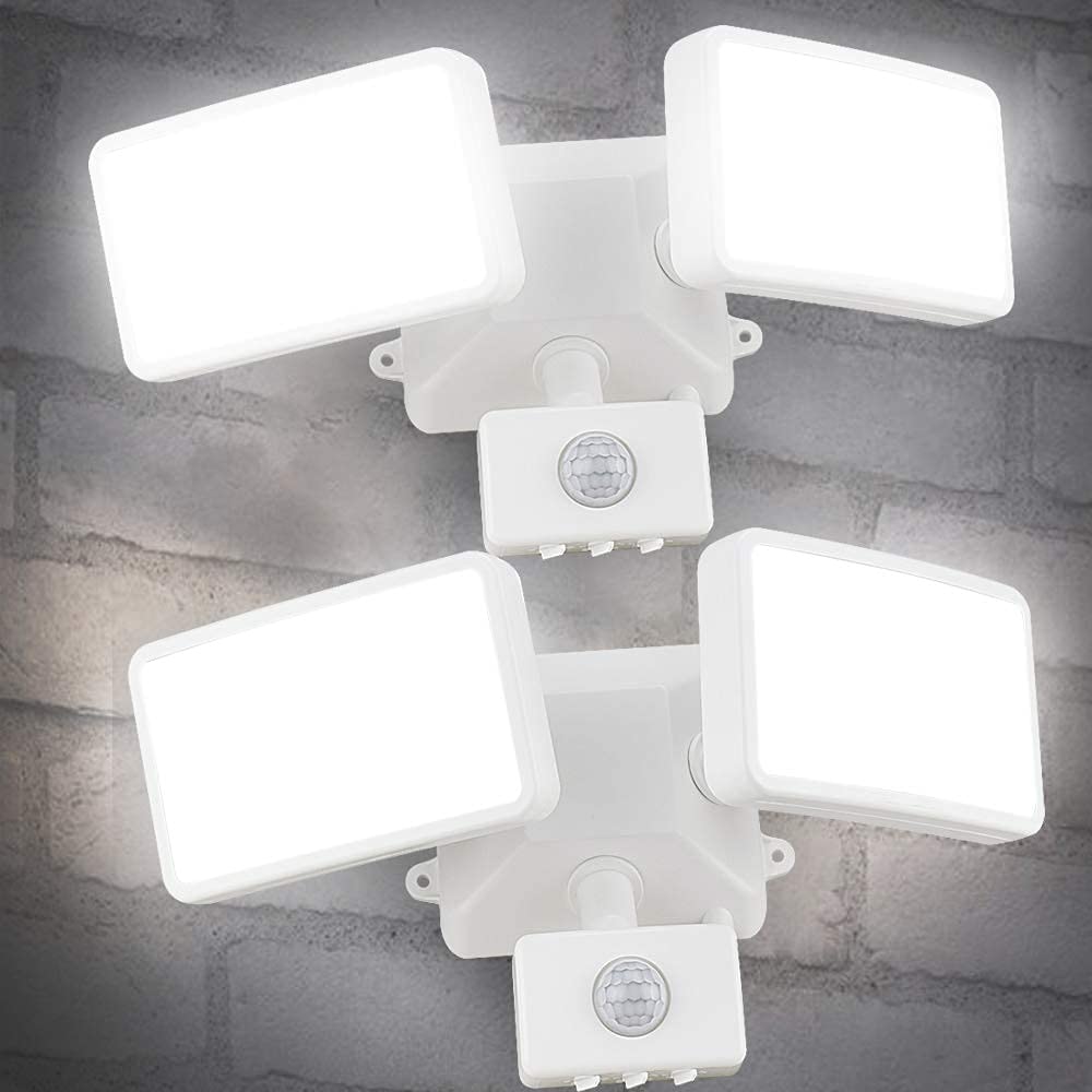 Depuley Faretto LED 20W con Sensore di Movimento 180°, IP65