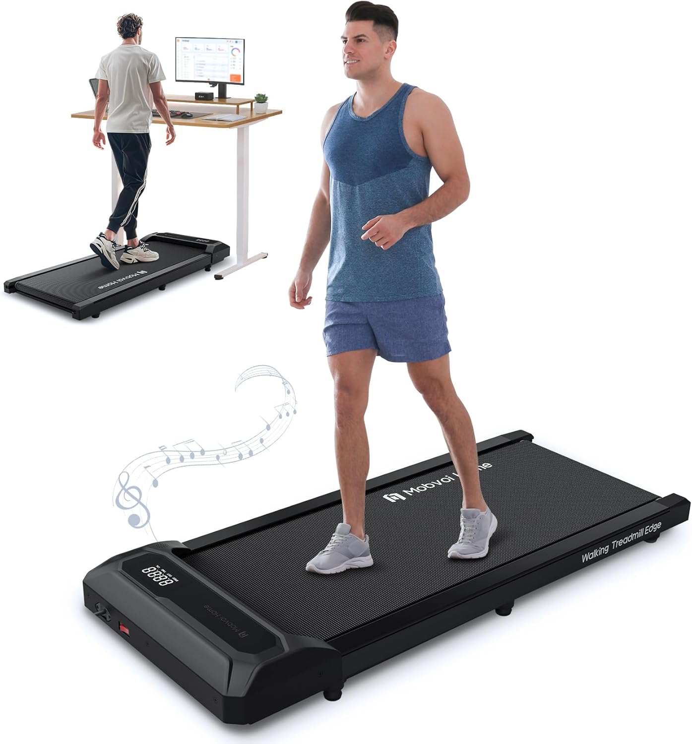 Mobvoi Walking Pad Tapis Roulant AI 2-in-1 6 km/h - immagine 1