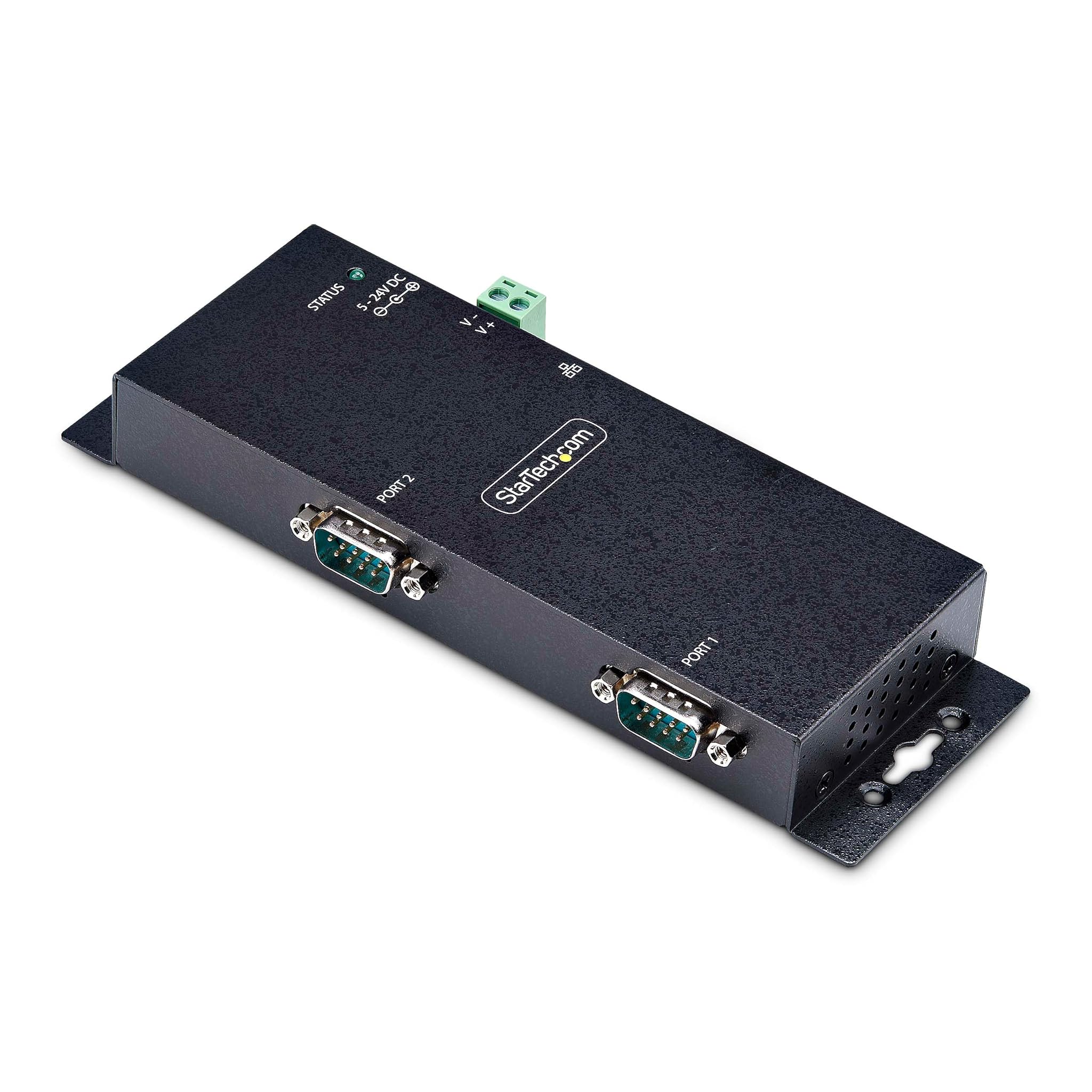 Startech.com Adattatore Seriale a Ethernet 2 Porte