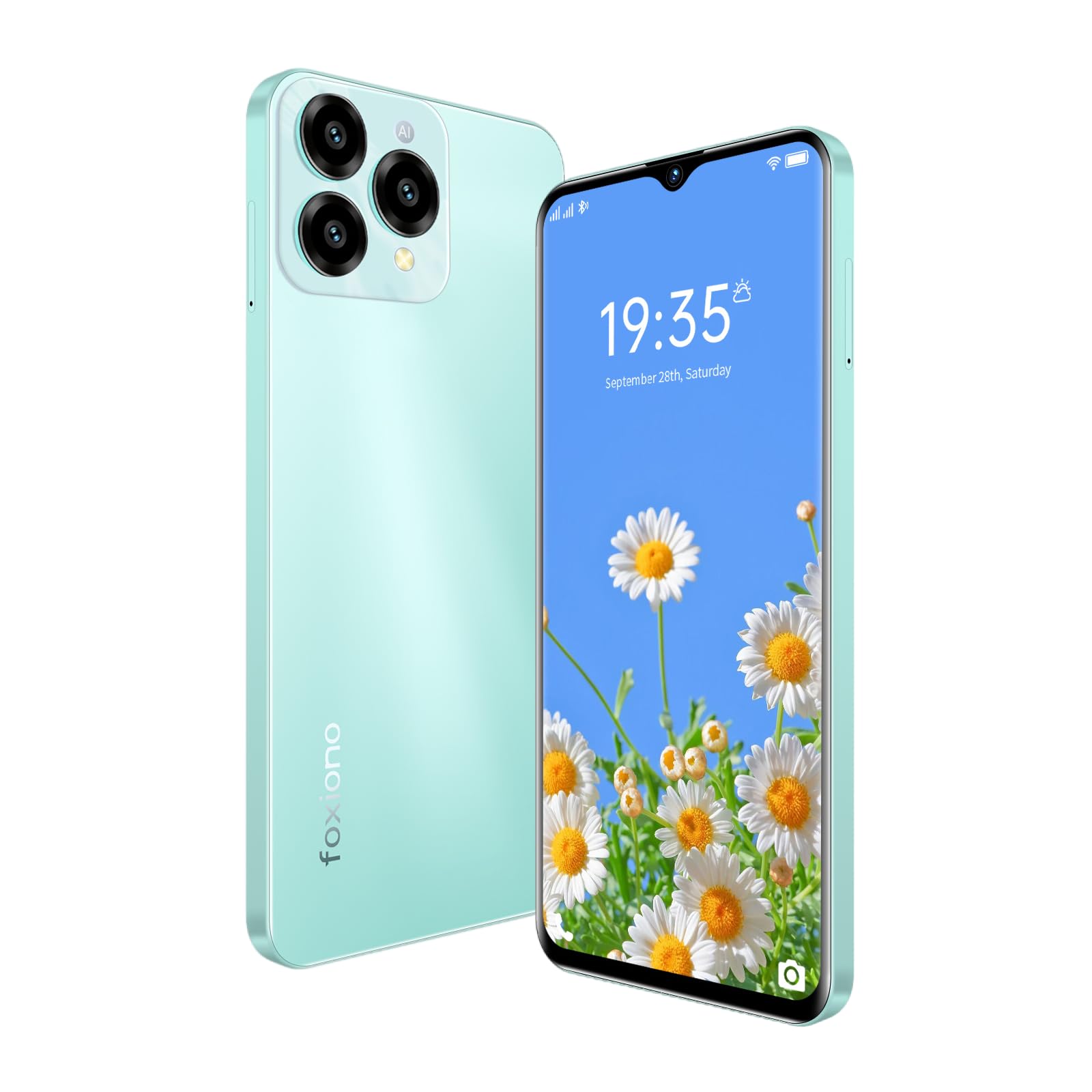 Smartphone Android 11.0 Sbloccato 4G LTE 6.52" 64GB, Green