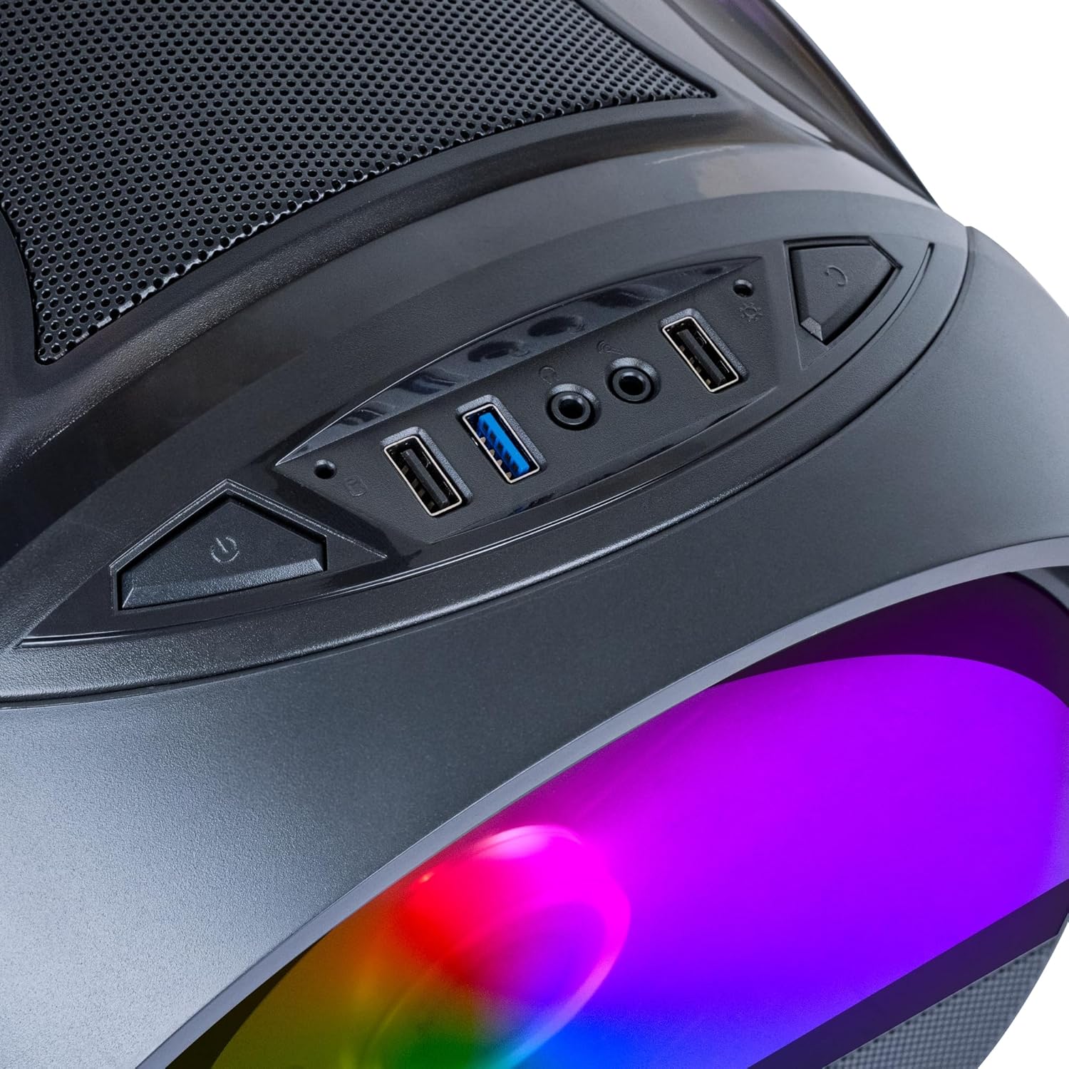 Mars Gaming MC-CYLON - Case Gaming MicroATX, Nero - immagine 6