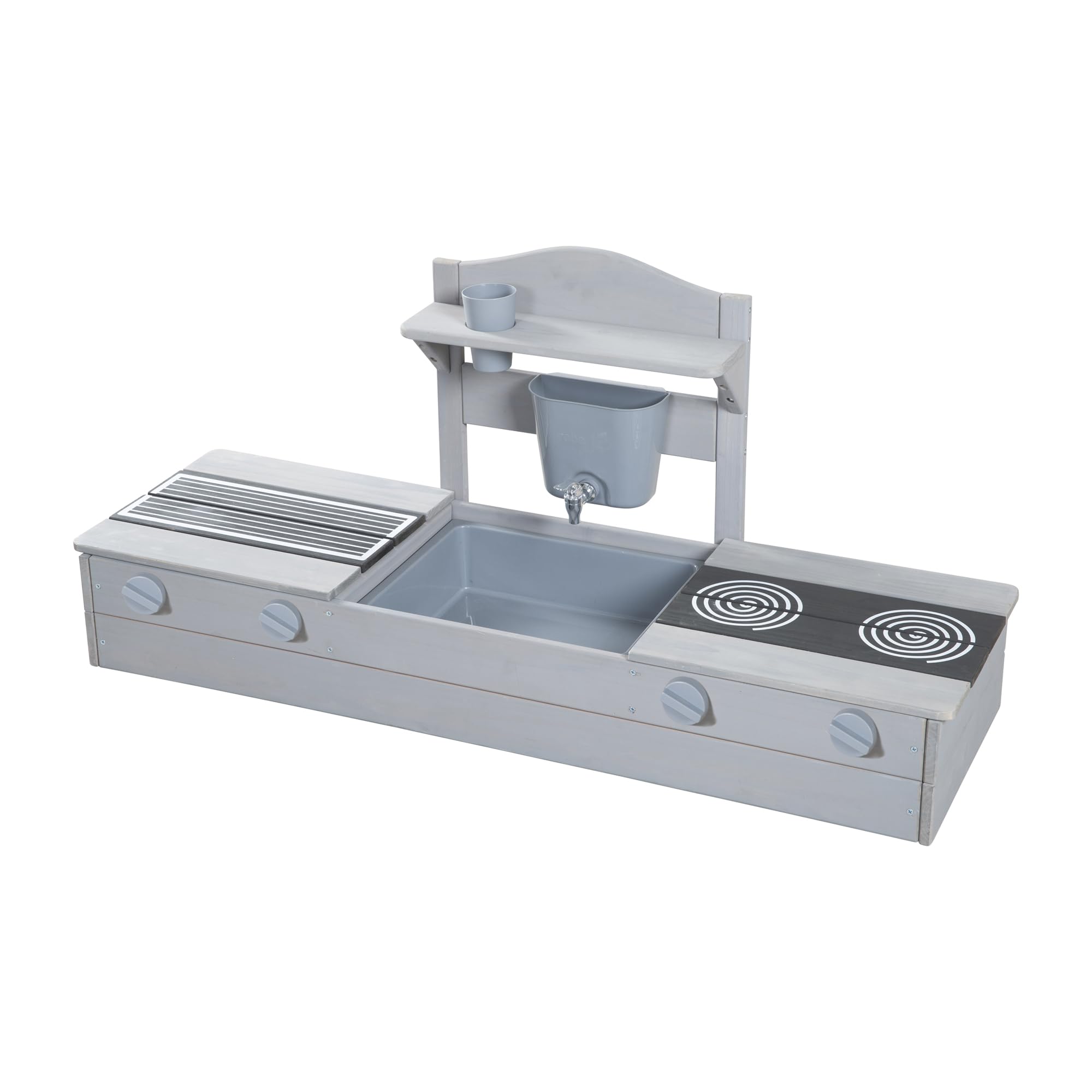 Roba Sabbiera da Balcone 2 in 1 & Cucina Giocattolo