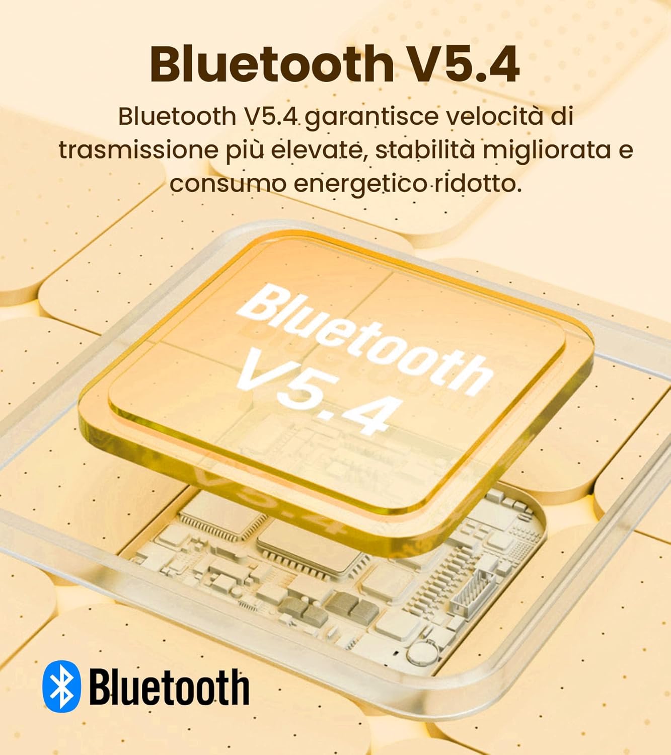 Edifier K750W Cuffie Wireless con Microfono, Nero - immagine 8