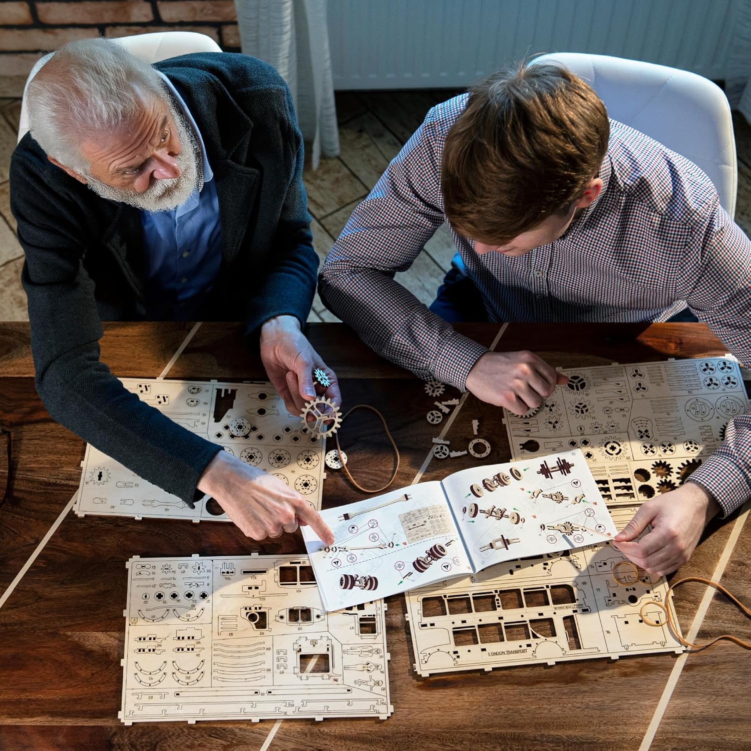 Wooden.city Kit Modello Legno - Coppa Calcio Organizer - immagine 2