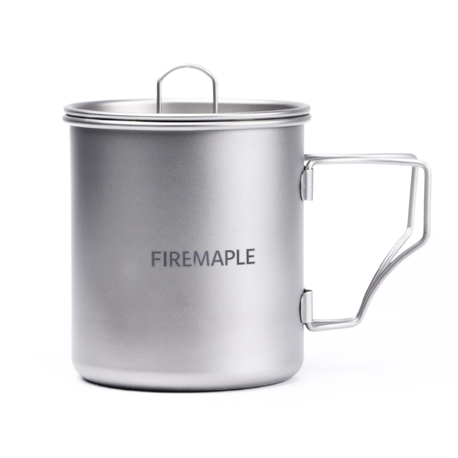 Fire-maple Tazza in Titanio con Coperchio 600ml