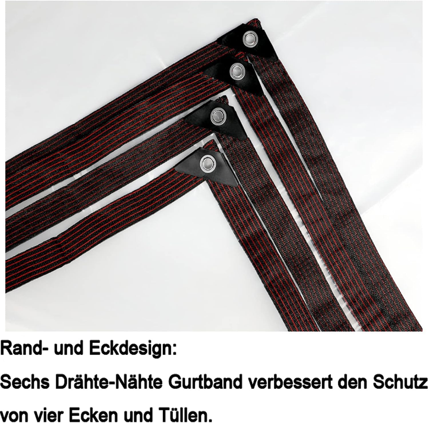 Telone Trasparente Impermeabile 3x5m con Occhielli - immagine 3