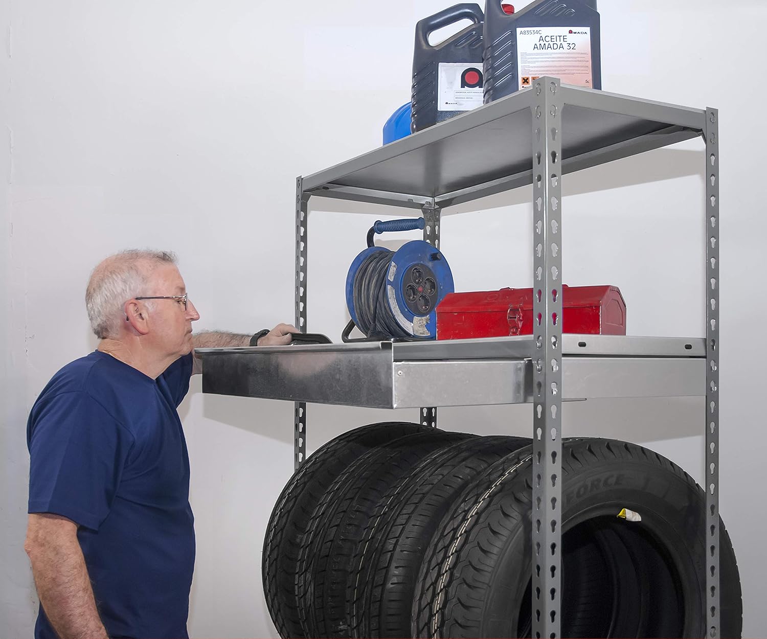 Simonrack simonracing Box più 3/400 Kit di scaffale galvanizzato - immagine 6