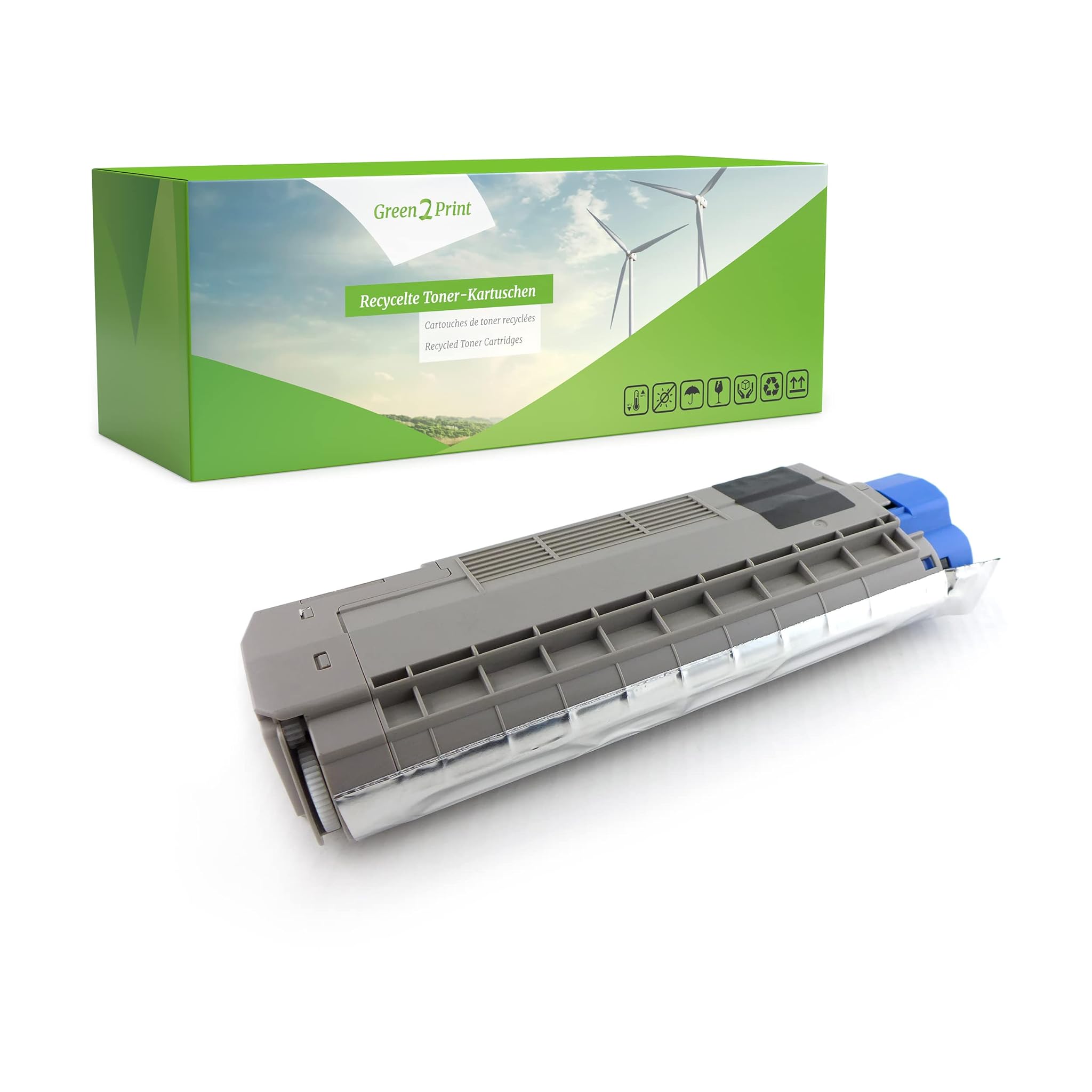 Green2print Toner Nero 6000 Pagine per OKI