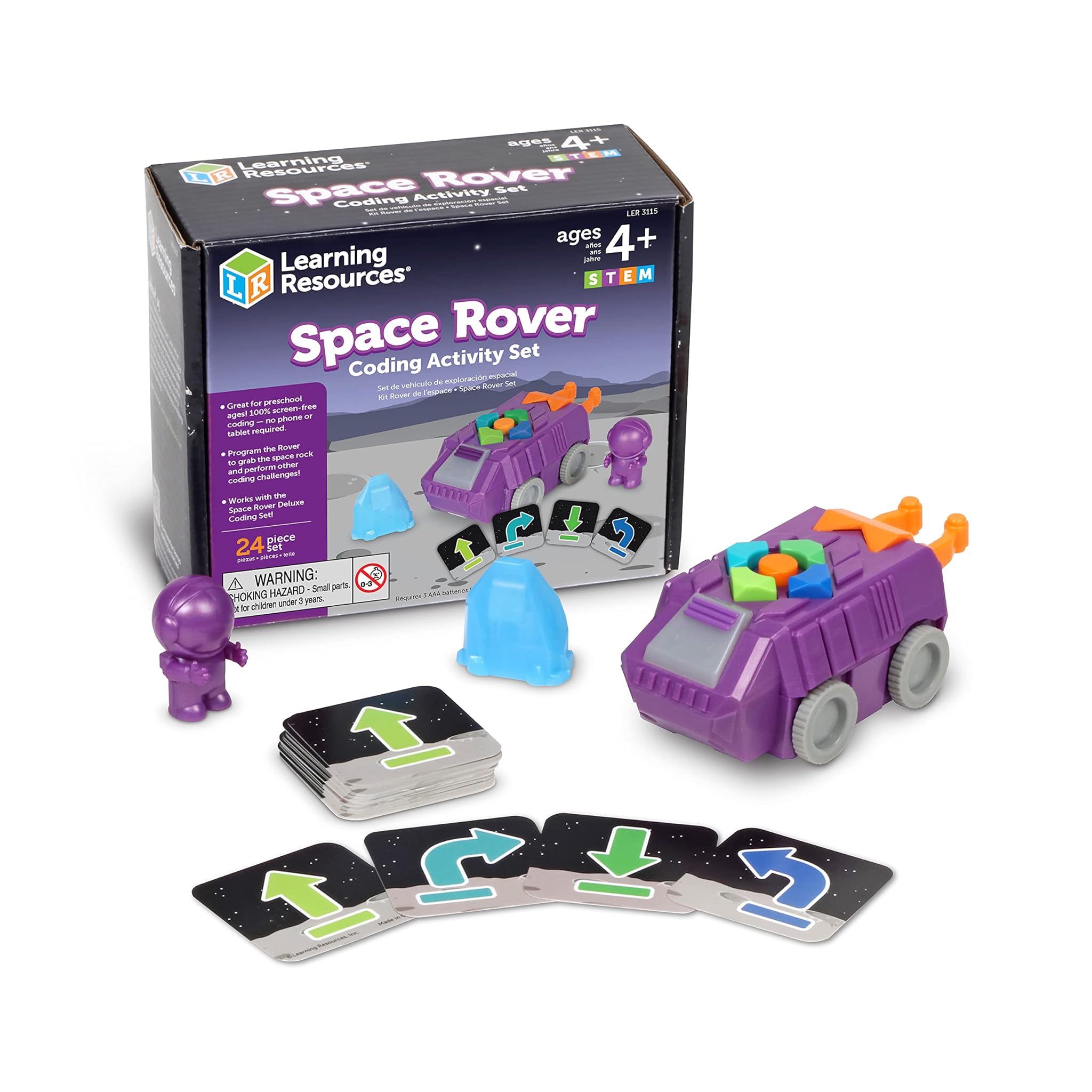 Learning Resources Set di Coding con Rover Spaziale 23 Pezzi