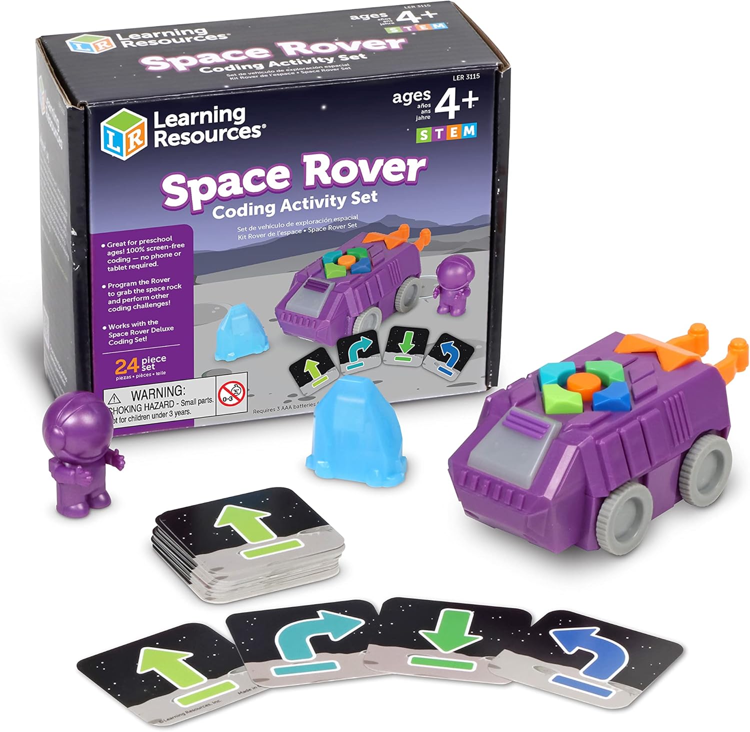 Learning Resources Set di Coding con Rover Spaziale 23 Pezzi - immagine 1