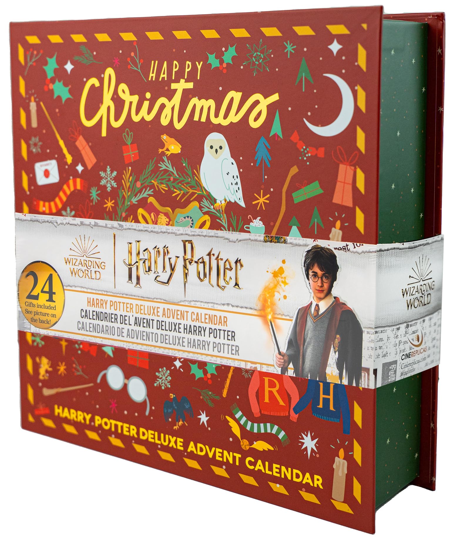 Cinereplicas Harry Potter - Calendario dell'Avvento Deluxe - Licenza ufficiale