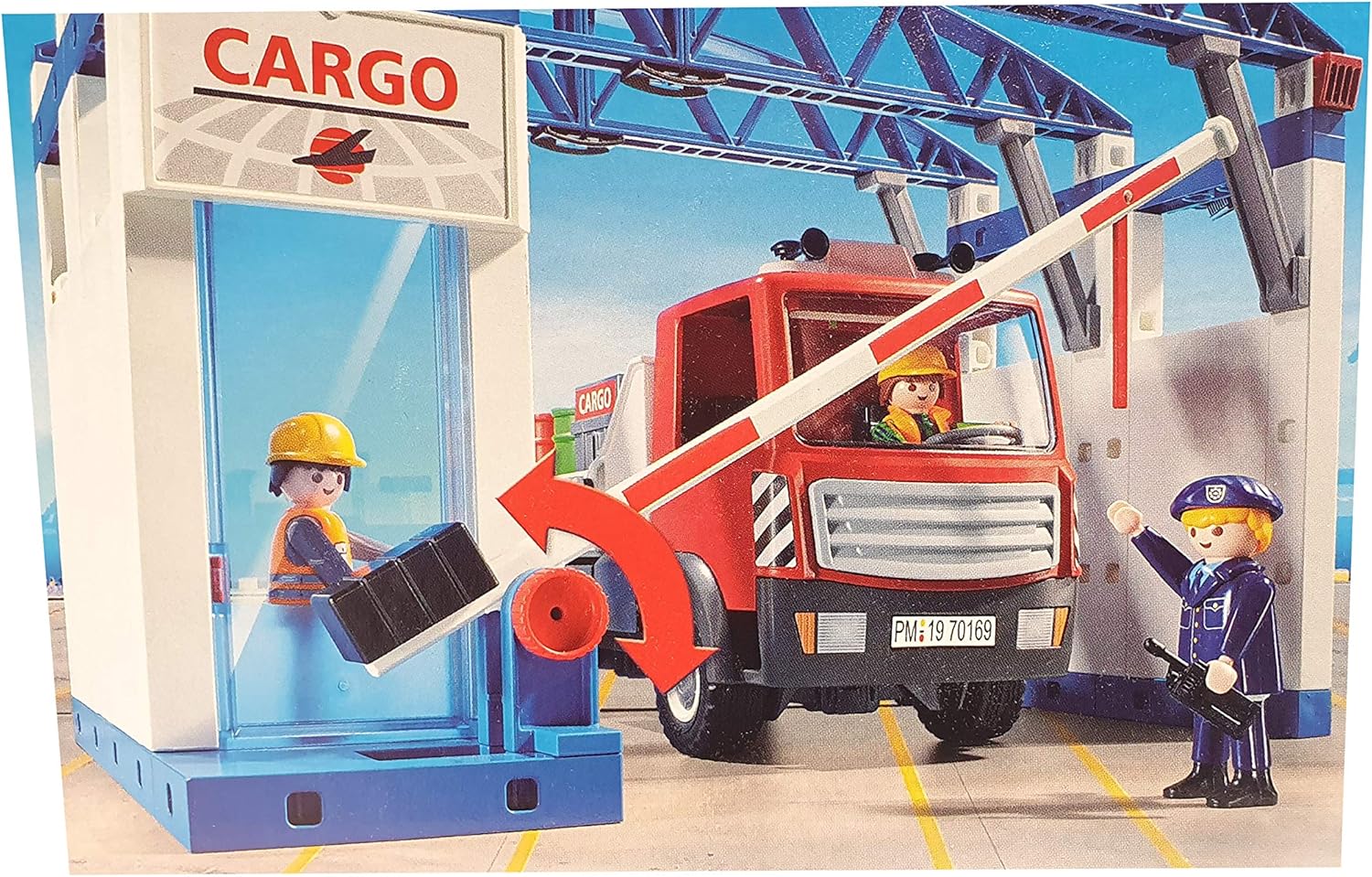 Playmobil 70169 - Set di attrezzi CARGOHALLE con forcella e manico - immagine 4