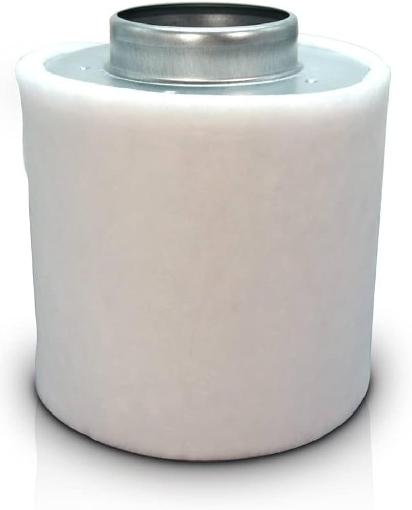 Prima Klima Filtro a carbone, Ø 100 mm, lunghezza 18 cm, max 240 m3/H