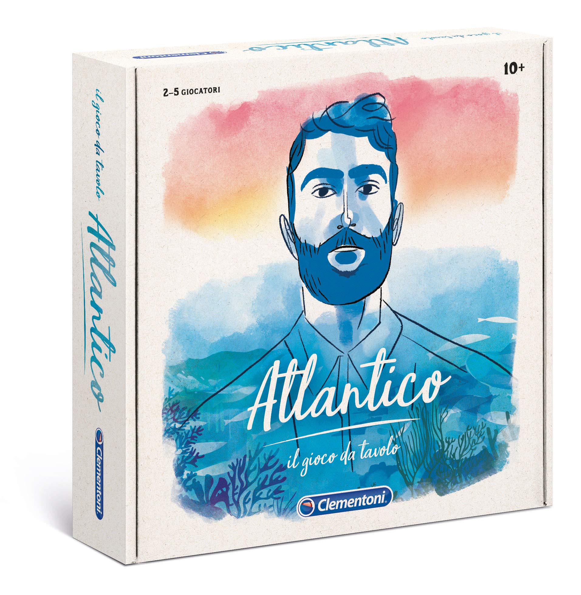 Clementoni - Gioco Da Tavolo - Atlantico, Marco Mengoni, 16562