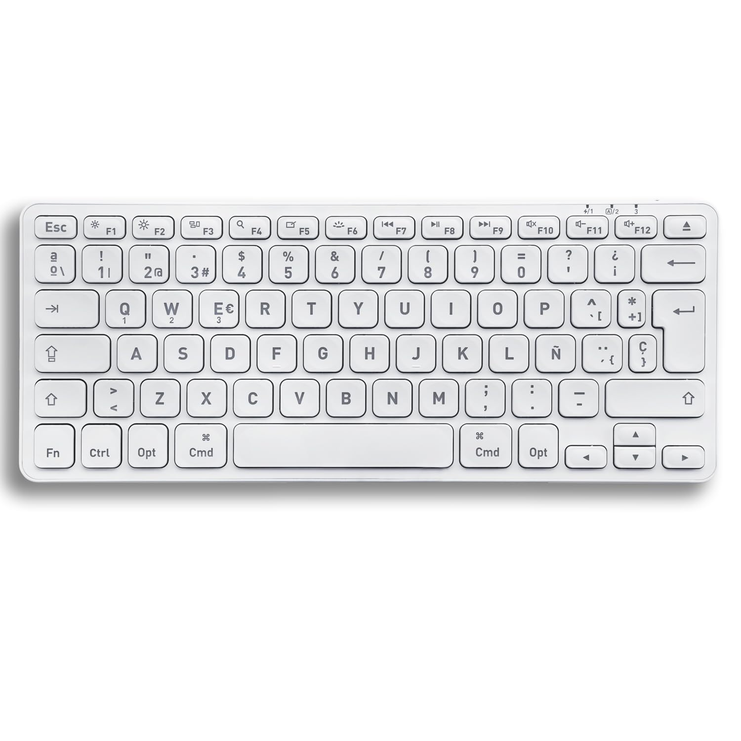 Perixx PERIBOARD-832MW Tastiera Bluetooth per Mac