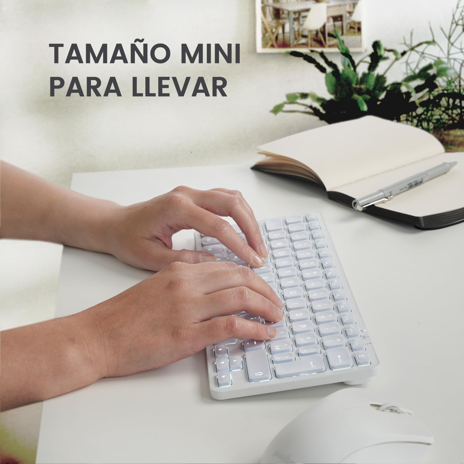 Perixx PERIBOARD-832MW Tastiera Bluetooth per Mac - immagine 6