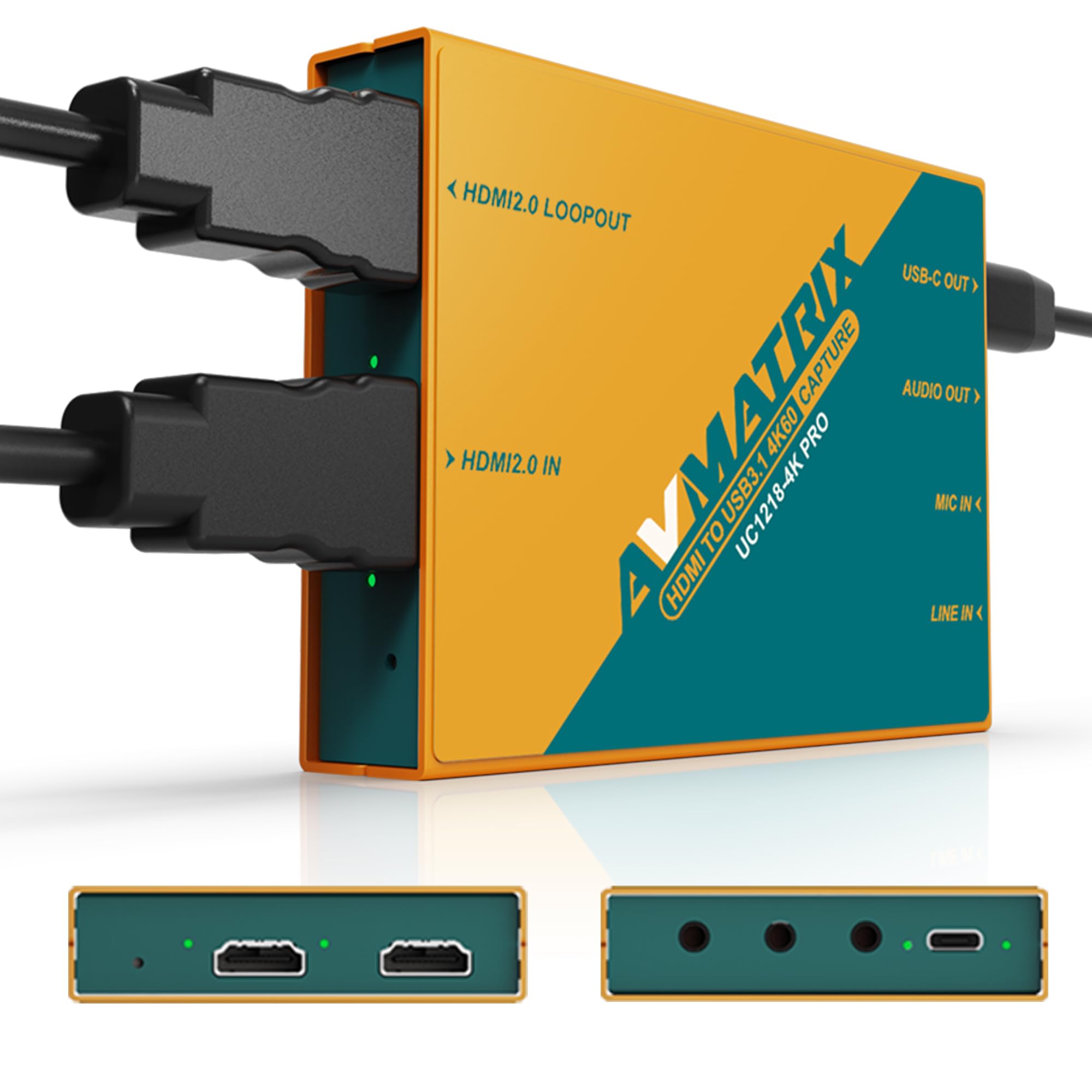 Avmatrix Scheda Acquisizione Video SDI&HDMI a USB 3.0 4KP60