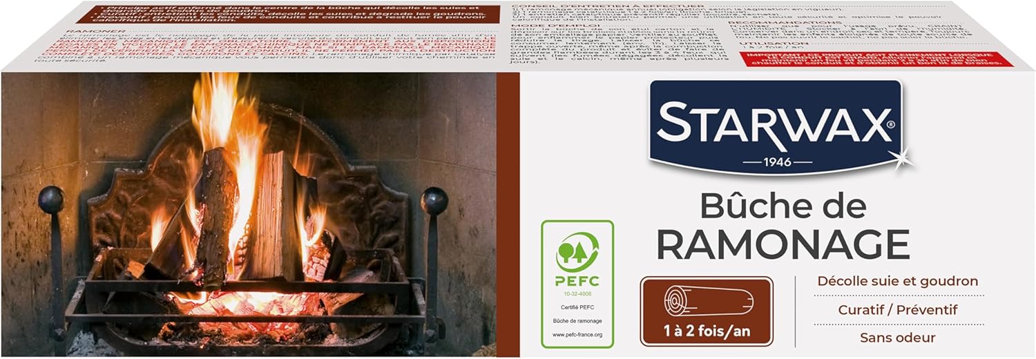 Starwax - Ceppo Spazzacamino per Stufe e Camini - immagine 1