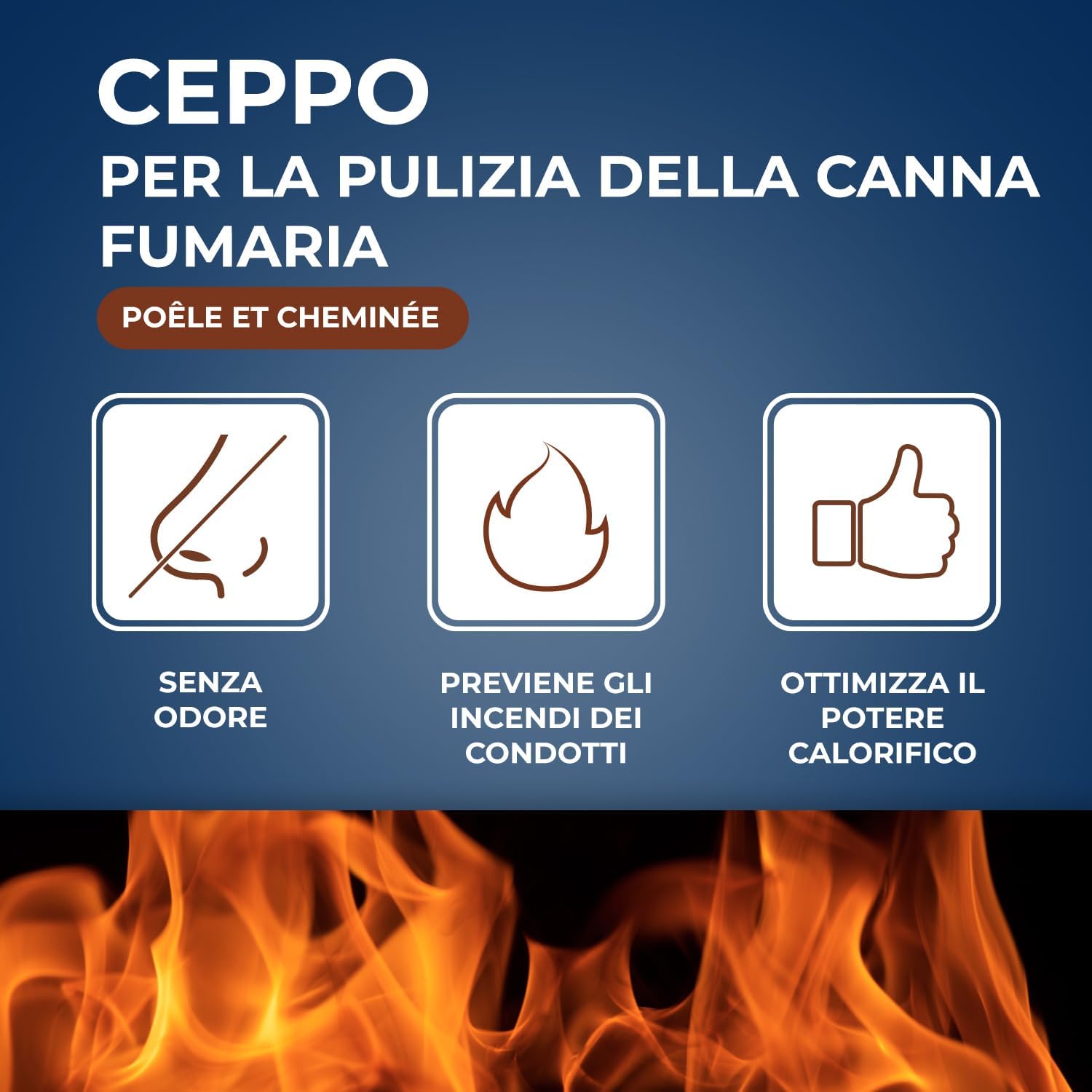 Starwax - Ceppo Spazzacamino per Stufe e Camini - immagine 3