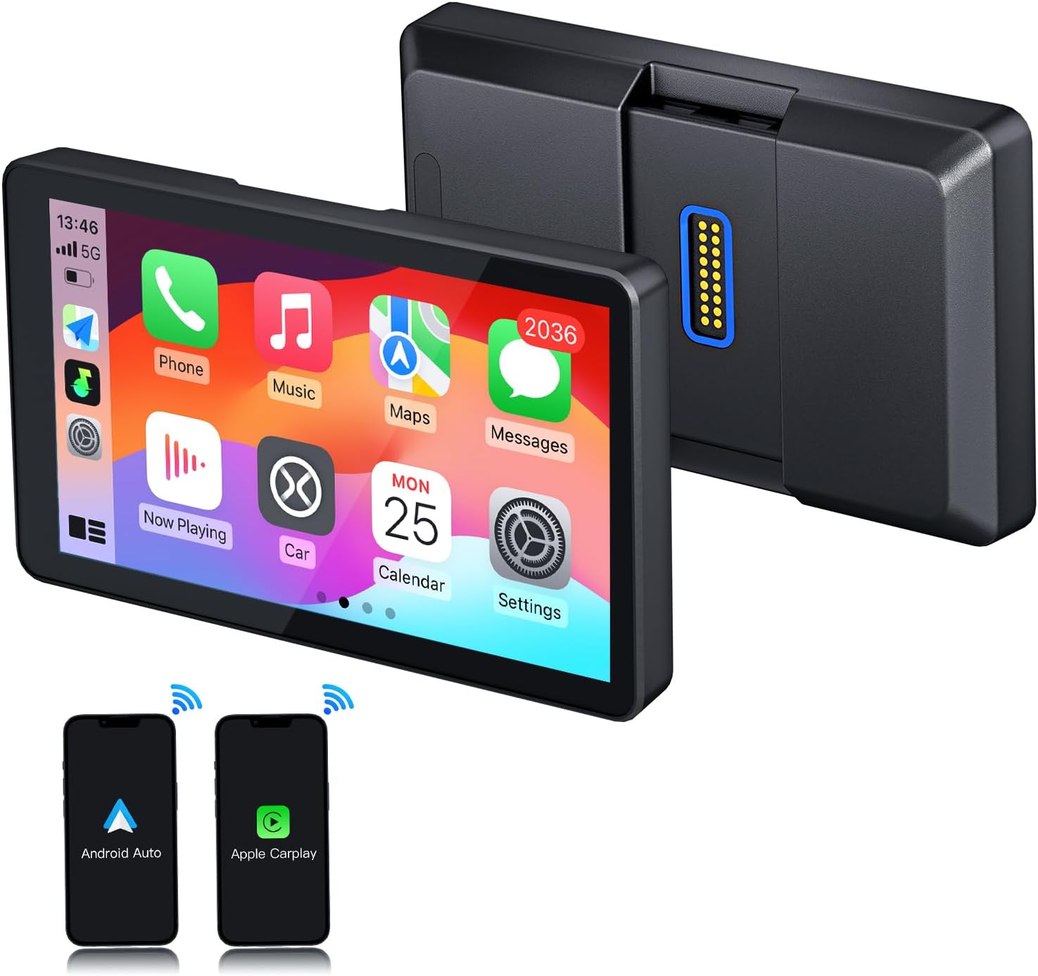 Carabc DB601 - Display Touchscreen 6'' per Moto BMW - immagine 1