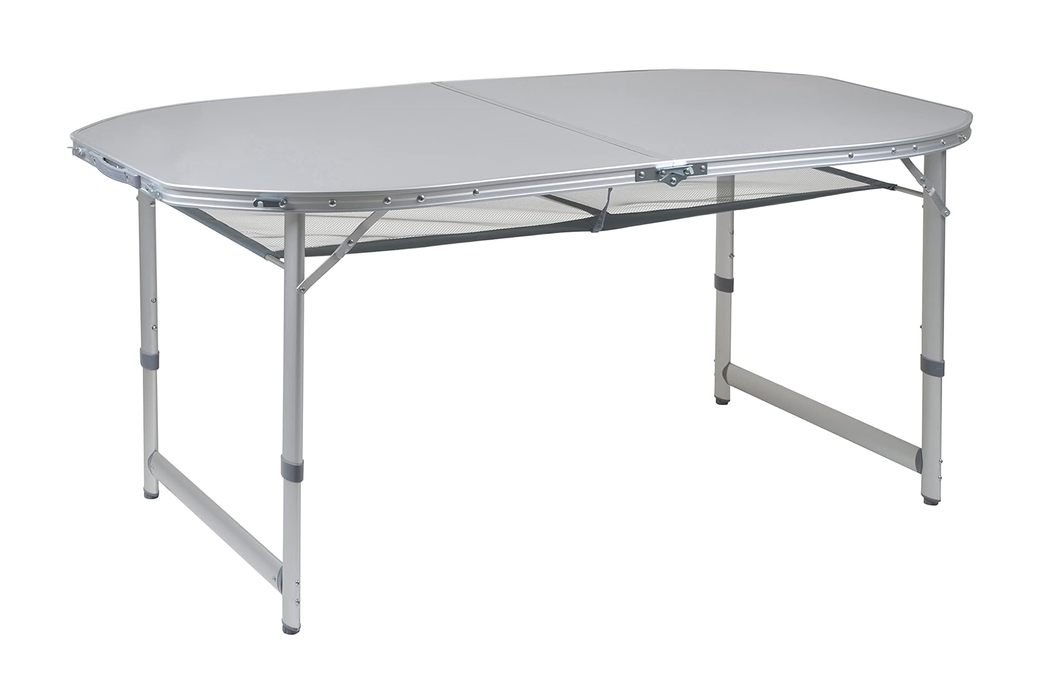 Bo-Camp 1404405 Tavolo Grigio 150 x 80 cm