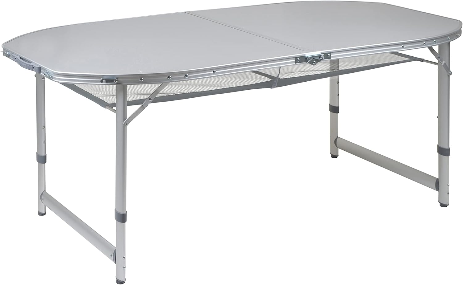 Bo-Camp 1404405 Tavolo Grigio 150 x 80 cm - immagine 3