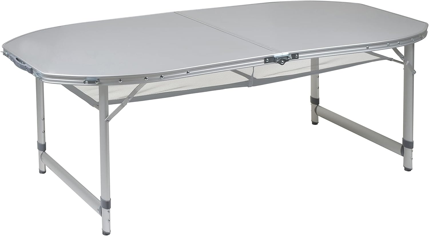 Bo-Camp 1404405 Tavolo Grigio 150 x 80 cm - immagine 4