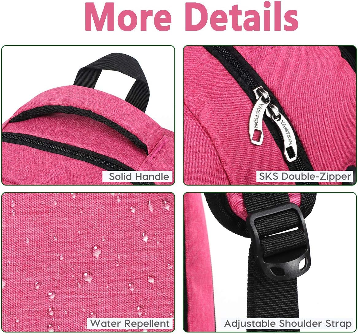 YAMTION Zaino Donna per Computer Portatile con USB - immagine 4